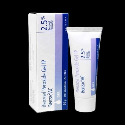 Benzac AC 2.5% Cream (Benzoyl Peroxide) – 20gm tube