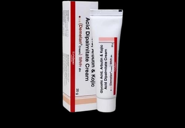 Demelan Cream (Glycolic Acid / Arbutin / Kojic Acid) – 20 gm tube